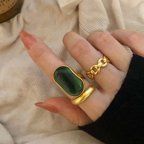 ROSE FLOWER PROMISE RING - Picture 3 of 3